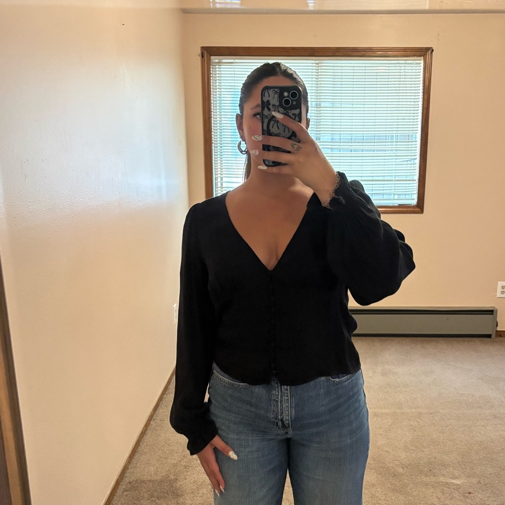 Wilfred Black Blouse